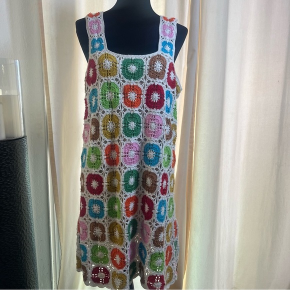 Show Me Your Mumu Dress | Show Me Your Mumu Tara Coverup Dress Multi Flower - Picture 4 of 12